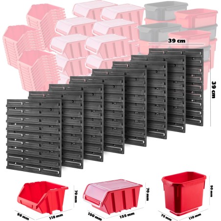 Kadax KADAX Werkzeugset: Tafel 156 x 78 cm, 8 x 39 x 39 cm