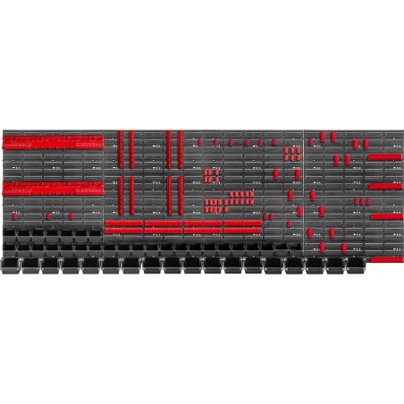Kadax KADAX Werkzeugtafel Wand 232 x 78 cm, 132 Teile
