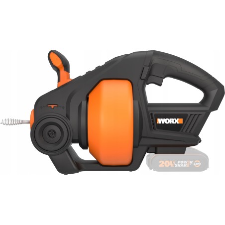 WORX Rohrreiniger WORX WX891.9 20 V, 7,6 m Kabel