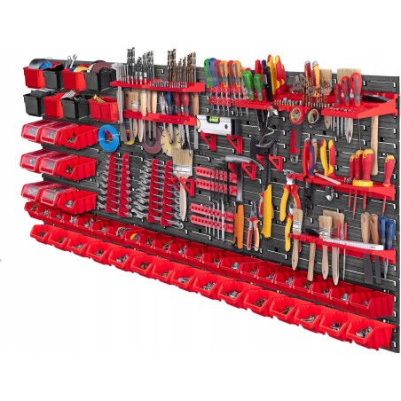 Kadax KADAX Werkzeugtafel Wand 174 x 78 cm, 100 Teile