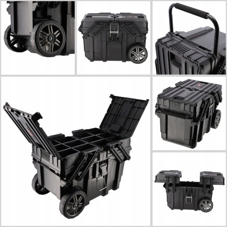 Kadax Keter Rollkoffer Werkzeugkoffer