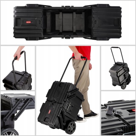 Kadax Keter Rollkoffer Werkzeugkoffer