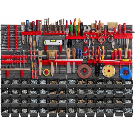 Kadax KADAX Werkzeugtafel Wand 116 x 78 cm, 81 Teile