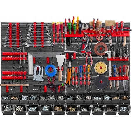 Kadax KADAX Werkzeugtafel Wand 116 x 78 cm, 67 Teile