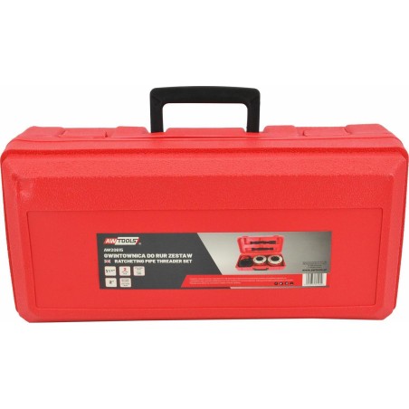 AWTools AWTOOLS Rohrgewindeschneider, 2-teilig, 1-1/2", 2", Set im Koffer AW20615