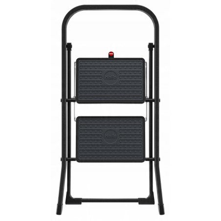 Klappleiter K44 StandardLine / Stahl / 2 Stufen / Sicherheitsgriff / schwarz 4007126241726