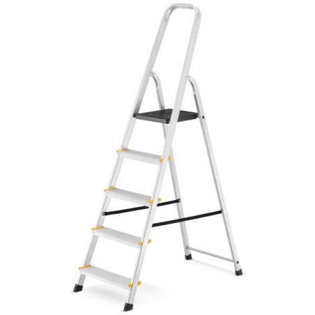 Aluminiumleiter, 5 Sprossen, Tragkraft 150 kg I-1915