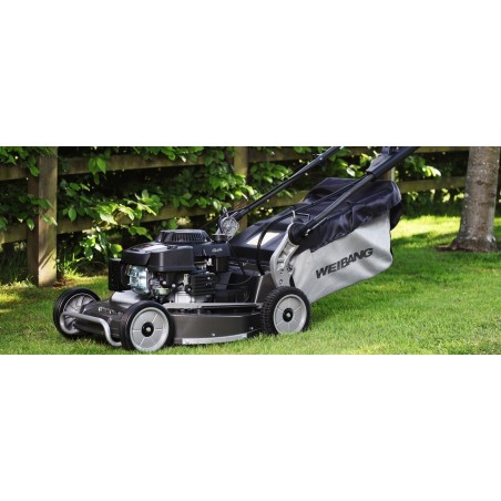 Weibang Benzin-Rasenmäher WEIBANG WB537SC V 3IN1 BBC BENZIN-RASENMÄHER MIT KARDANWELLENANTRIEB / KUPPLUNG / PROFESSIONELL