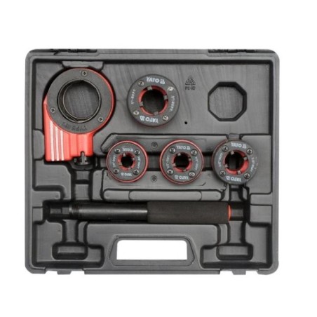 Yato Handgewindeschneider, 4-teilig, 3/8", 1/2", 3/4", 1" (YT-29001)