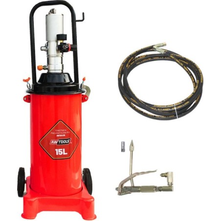 AWTools Druckluft-Fettpresse 15 l (AW10405)