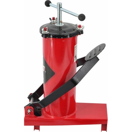 AWTools AW Fußbetätigte Abrollvorrichtung für 3-Liter-Behälter