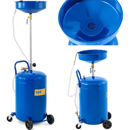 MSW Pneumatische Ölabsaug- und Abfüllmaschine, 68 l Pneumatische Ölabsaug- und Abfüllmaschine, 68 l