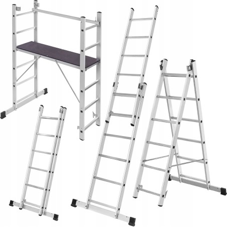 KADAX Aluminium-Leitergerüst 2x6 „BASIC“