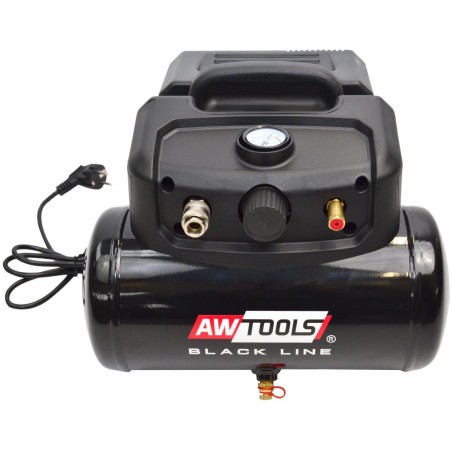 AWTOOLS Kompressor AC6 6 l, 1,5 PS, BLACK LINE