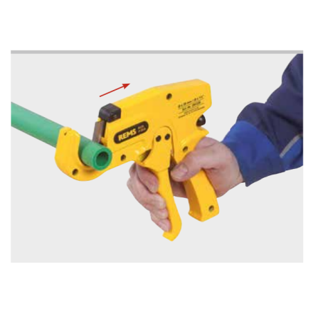 Rems Kunststoffrohrschere ROS P35A mit automatischem Rückzug, 35 mm – 291220