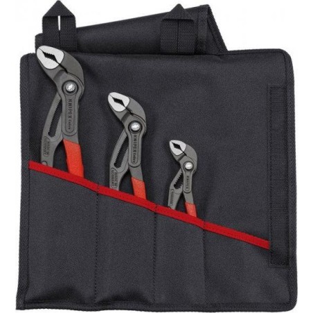 Knipex 3-teiliges Rohrzangenset im Etui 150, 250, 300 mm