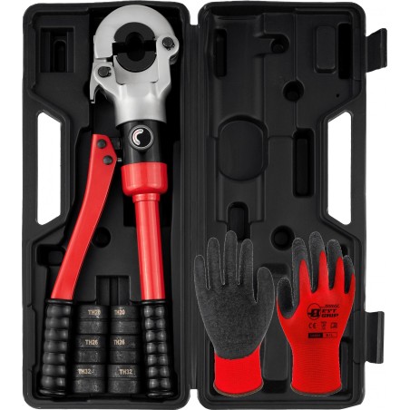 Delphi Tools PEX-Rohrpresszange – Hydraulikpresse 16–32 mm