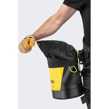 Petzl Werkzeugtasche Petzl Toolbag 6 BLACKYELLOW