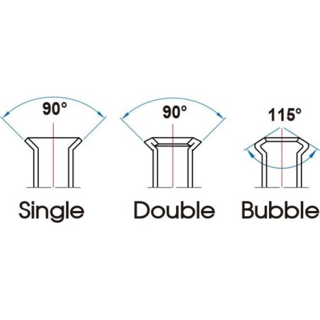 King Tony KT-Anschlussstück für Bremsschlauch, 10 Stück