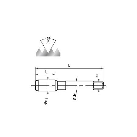 Fanar Handgewindeschneider, Zoll, 7/8", 2 Stück (A1-220001-3137)