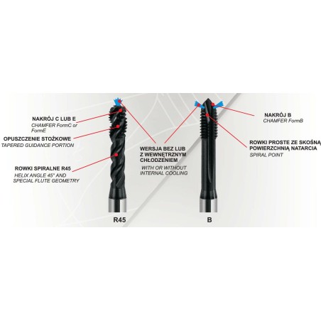 Fanar Maschinengewindebohrer 16 mm (D4-118M01-0160)