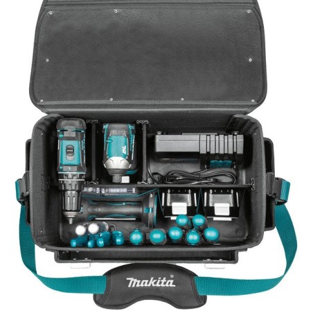 Werkzeugtasche mit Metallbeschlägen 510 × 300 × 310 mm