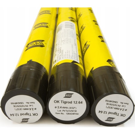 Esab UNLEGIERTER SCHWEISSSTAB 2,4 mm, 5 kg. OK Tigrod 12.64 ESAB