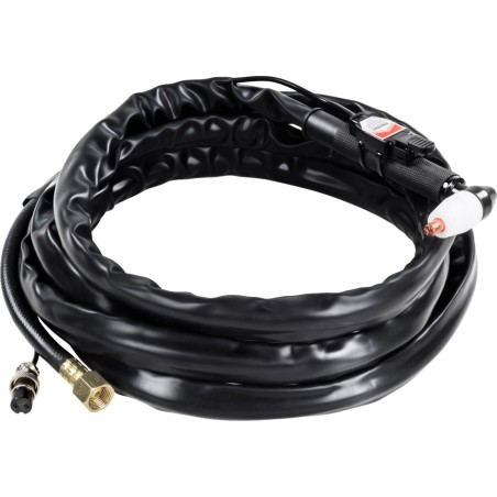Stamos Handbrenner CUT 50 für das Plasmaschneiden mit 4 m langem Kabel Kabel mit Handgriff für das Plasmaschneiden, 2-polig, 4 m lang