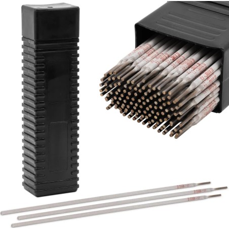 Stamos Germany Schweißelektroden E316L-17 für Stahl AISI 316/317, Durchmesser 3,25 x 350 mm – 5-kg-Set
