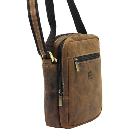 Nordee Herren-Gürteltasche aus Naturleder Nordee MSD-03 GM06 NoSize