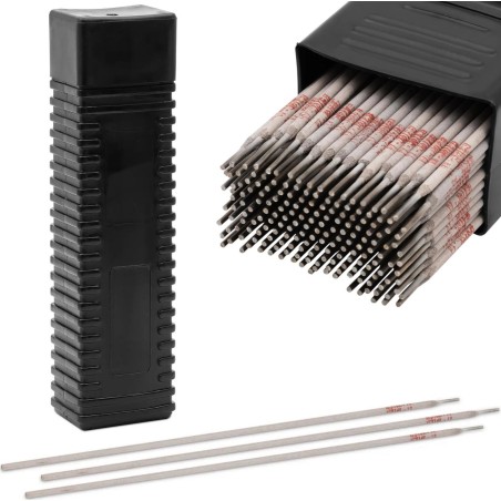 Stamos Germany Schweißelektroden E316L-17 für Stahl AISI 316/317, Durchmesser 2,5 x 350 mm – 5-kg-Set Schweißelektroden E316L-1
