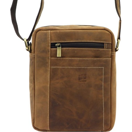Nordee Herren-Gürteltasche aus Naturleder Nordee MSD-03 GM08 NoSize