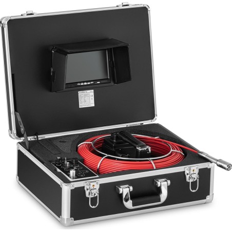 Steinberg Inspektionsendoskop mit 7-Zoll-TFT-LCD-Bildschirm, Rohrdurchmesser 40–80 mm, Länge 50 m Inspektionsendoskop mit 7-Zoll-TFT-LCD-Bildschirm, Rohrdurchmesser 40–80