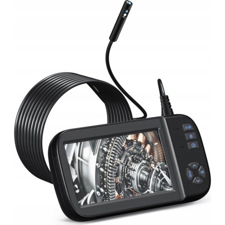 Inspektionskamera Endoskop Duo HD-Bildschirm 10 m Kabel