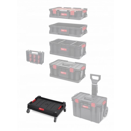 WERKZEUGBEHÄLTERSYSTEM, TRANSPORTPLATTFORM, LENKRÄDER [EXPERT]