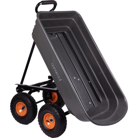 Maltec-Werkzeugwagen, Gartenwagen, Transportwagen, Anhänger, Schubkarre, Kippwagen