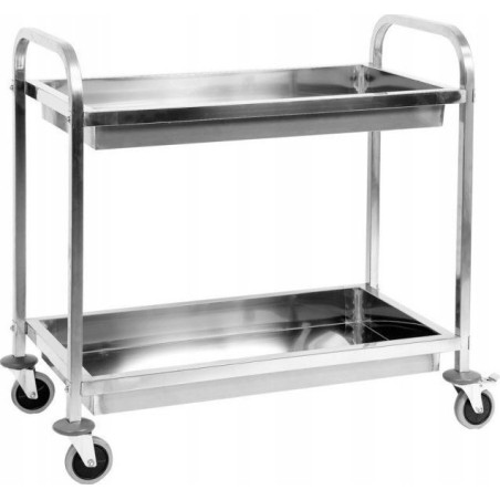 Yato-Werkzeugwagen: KELLNERWAGEN MIT 2 TIEFEN REGALEN (1 STÜCK)