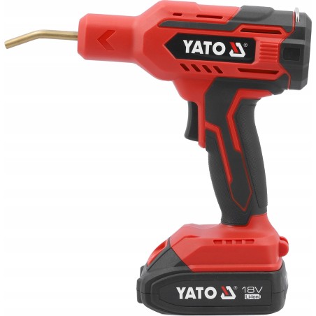 YATO 18-V-Kunststoffschweißgerät 1x2Ah BMC