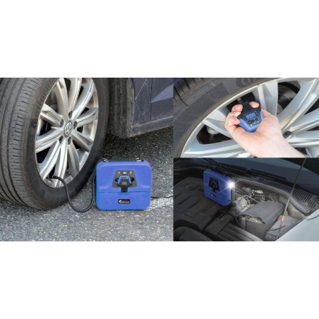 Compass Autokompressor – Digitaler 12-V-Kompressor – 3-in-1