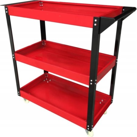 Werkzeugwagen Silver WERKSTATTWAGEN 3 EBENEN / SILVER