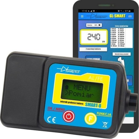 Prodig-Tech Lackdickenmessgerät für Fahrzeuge GL-SMART-8 Prodig-Tech