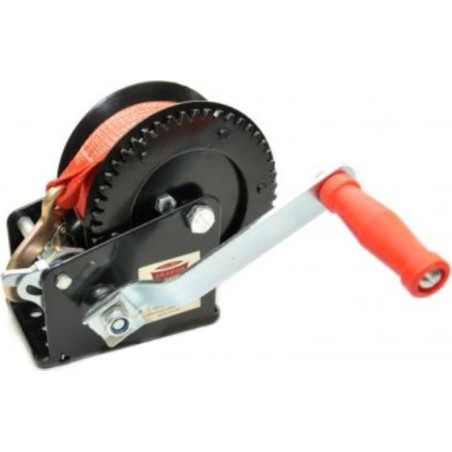 Handseilwinde DWK-25 mit Riemenantrieb, Zugkraft 1133 kg, Seillänge 10 m