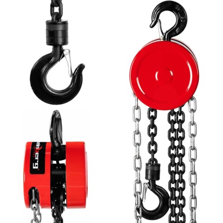 Steinberg Kettenzug, Handkettenzug, 1000 kg / 6 m Kettenzug, Handkettenzug