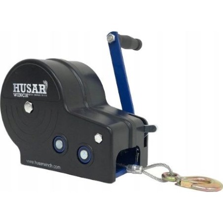 Husar Handkurbel-Seilwinde im Gehäuse BST R 2500 LBS (1133 kg, 10 m)