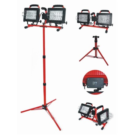 Pro-Line Tragbare Doppel-Halogenlampe auf Stativ, 2x500 W (66158)