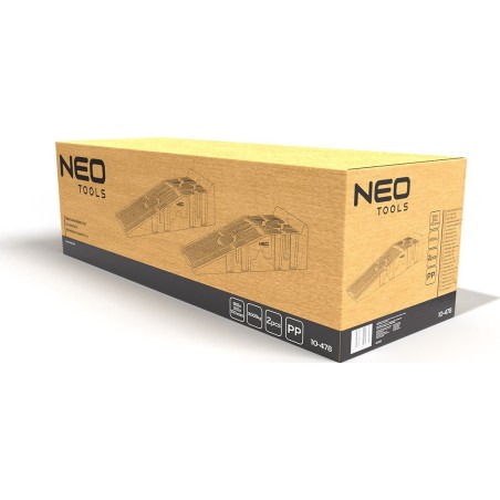 Neo Fahrzeugschutzplanken, 2 Stück, Verbundwerkstoff, 3000 kg 10-478