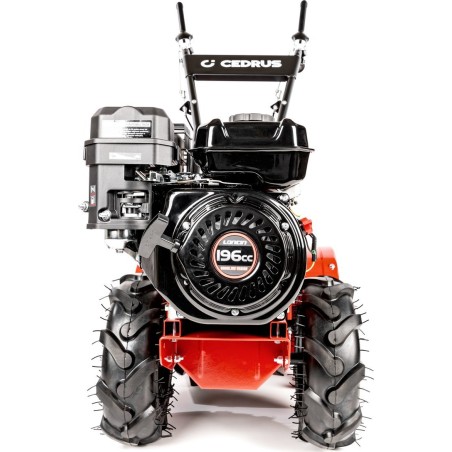 Cedrus CEDRUS GLX480 Motorhacke – Selbstfahrende Motorhacke mit Antrieb, Kultivator CEDRUS GLX 480, 6,5 PS / 48 cm, Motor L