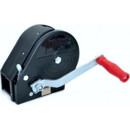 Dragon Winch Handwinde DWK-25C im Gehäuse mit 10 m Seil, Zugkraft 1133 kg