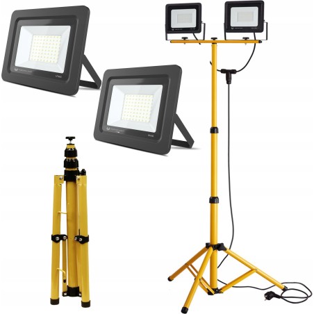 Forever Light LED-Strahler auf Stativ 2x30W 6000K Forever Light