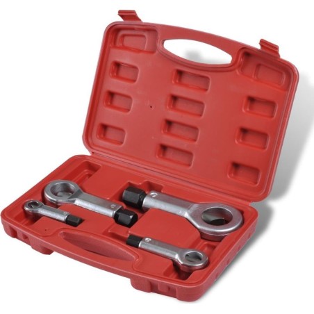 vidaXL Set zum Entfernen festsitzender Muttern (9–27 mm).